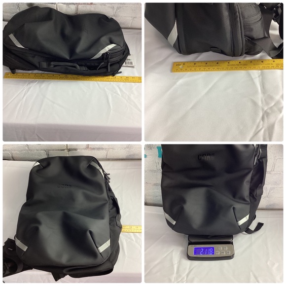 COR Surf Flight Approved Carry-On Travel Laptop Backpack with Passport Pocket - Picture 11 of 12